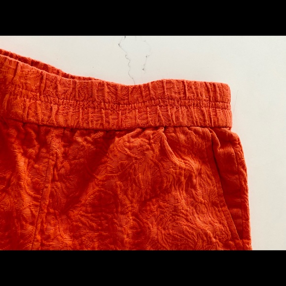 NWOT! J. Crew Orange Patterned Shorts (0) - Picture 4 of 5